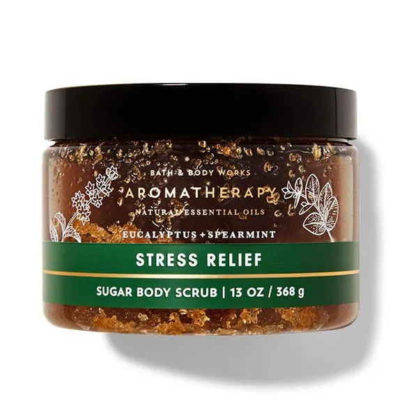 Tẩy Tế Bào Chết Bath & Body Works Aromatherapy Stress Relief Shea Sugar Body Scrub 368g