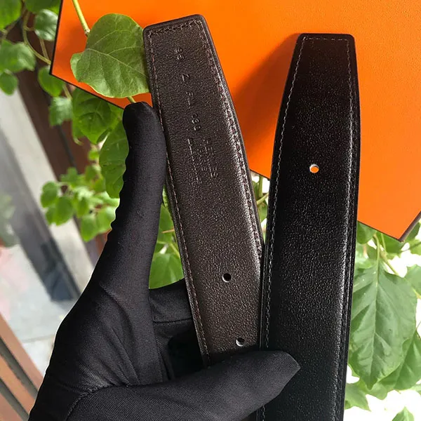 Thắt Lưng Nam Hermès H d'Ancre Belt Buckle & Reversible Leather Strap 32mm Size 85
