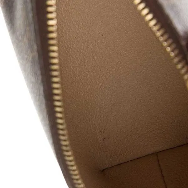 Túi Cầm Tay Nữ Louis Vuitton LV Vintage Monogram Cosmetic Pouch PM Màu Nâu Đen