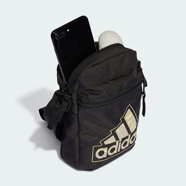 Túi Đeo Chéo Unisex Adidas Seasonal Sportswear Essentials Multi Purpose Bag HY0736 Màu Đen