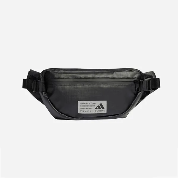 Túi Đeo Chéo Nam Adidas 4Athlts ID Waist Bag HT4763 Black Màu Đen