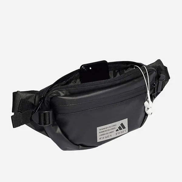 Túi Đeo Chéo Nam Adidas 4Athlts ID Waist Bag HT4763 Black Màu Đen