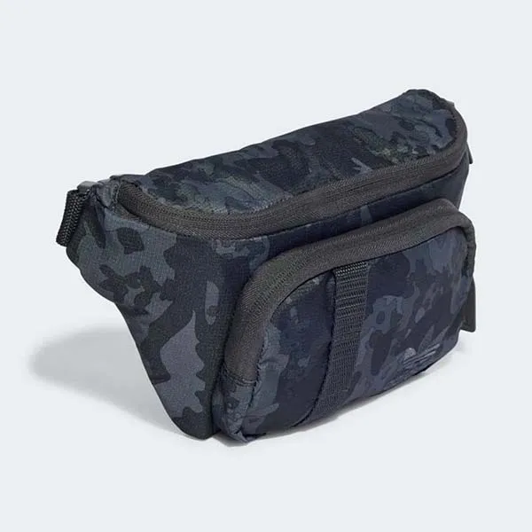 Túi Đeo Chéo Nam Adidas Camouflage Waist Bag IJ5049 Màu Xám Đen