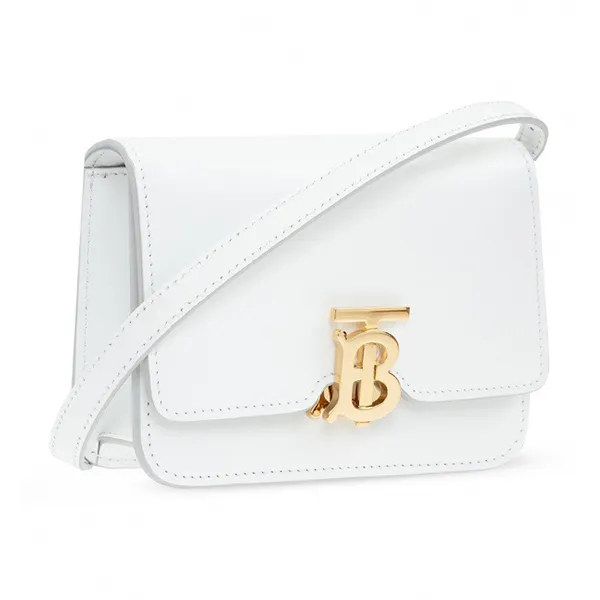 Túi Đeo Chéo Nữ Burberry TB Crossbody Bag Màu Trắng