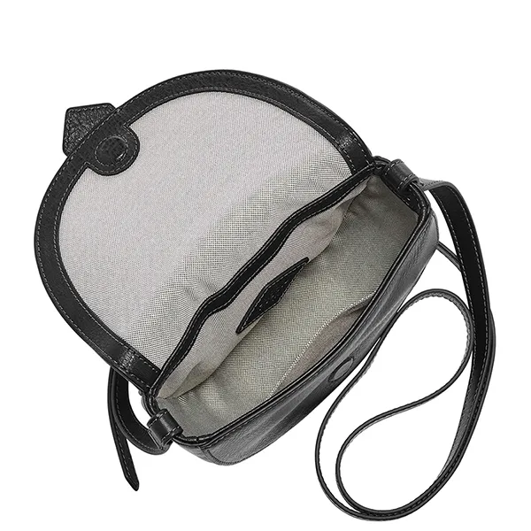 Túi Đeo Chéo Nữ Fossil Harwell Small Flap Crossbody ZB1853001 Màu Đen