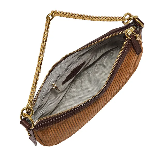 Túi Đeo Chéo Nữ Fossil Jolie Baguette ZB1806249 Màu Nâu - Túi xách - Vua Hàng Hiệu