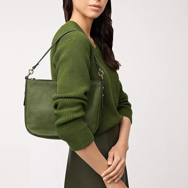 Túi Đeo Chéo Nữ Fossil Jolie ZB7716374 Màu Xanh Lá