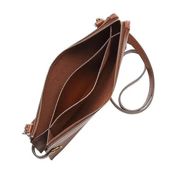 Túi Đeo Chéo Nữ Fossil Kier Crossbody Bag ZB1697200 Màu Nâu