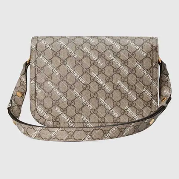 Túi Đeo Chéo Gucci The Hacker Project Small Horsebit 1955 Beige Bag Màu Be Họa Tiết
