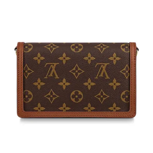 Túi Đeo Chéo Nữ Louis Vuitton LV Dauphine Woc Monogram Canvas Màu Nâu - Túi xách - Vua Hàng Hiệu