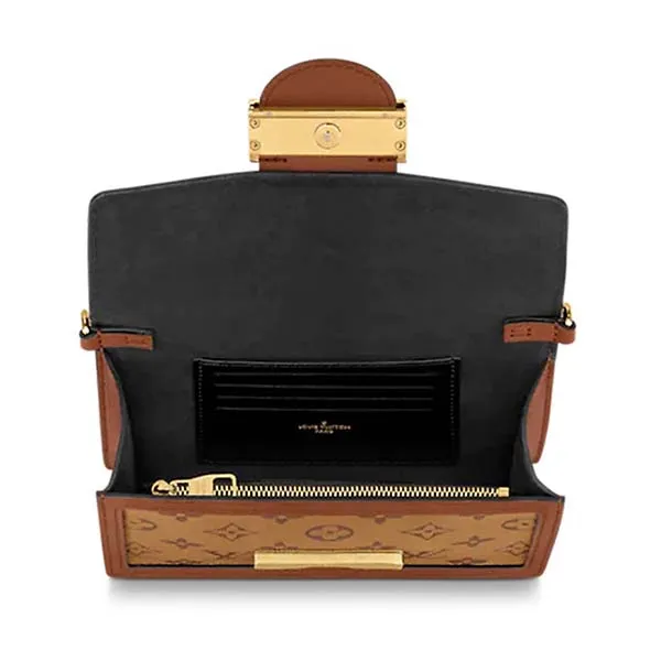 Túi Đeo Chéo Nữ Louis Vuitton LV Dauphine Woc Monogram Canvas Màu Nâu - Túi xách - Vua Hàng Hiệu