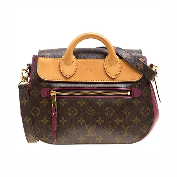 Túi Đeo Chéo Nữ Louis Vuitton LV Monogram Canvas Aurore Eden MM Bag Màu Nâu Đen - Túi xách - Vua Hàng Hiệu
