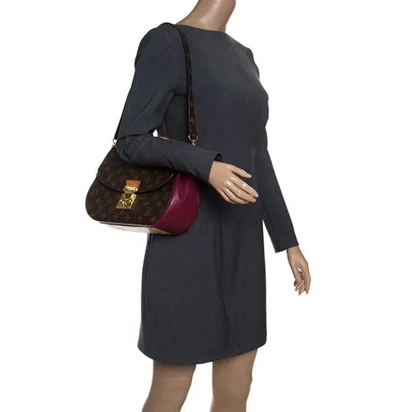 Túi Đeo Chéo Nữ Louis Vuitton LV Monogram Canvas Aurore Eden MM Bag Màu Nâu Đen - Túi xách - Vua Hàng Hiệu