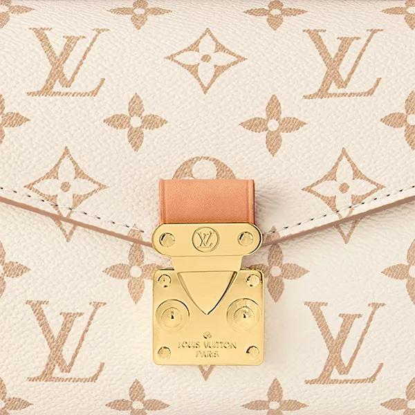 Túi Đeo Chéo Nữ Louis Vuitton LV Pochette Métis East West M46914 Màu Kem - Túi xách - Vua Hàng Hiệu