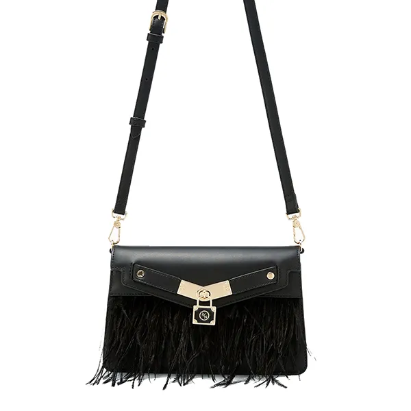 Túi Đeo Chéo Nữ Lyn Allie Lockie (Ft) Crossbody Bags LL24CBF262 Màu Đen