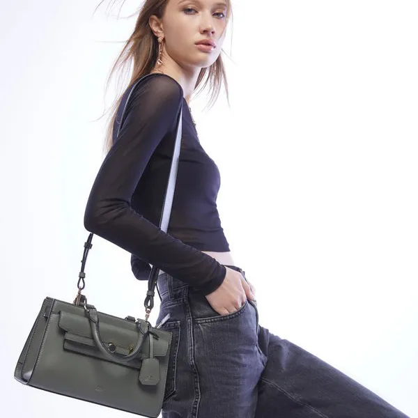 Túi Đeo Chéo Nữ Lyn Anderson Handbag M Crossbody Bags LL24CBS058 Màu Xanh