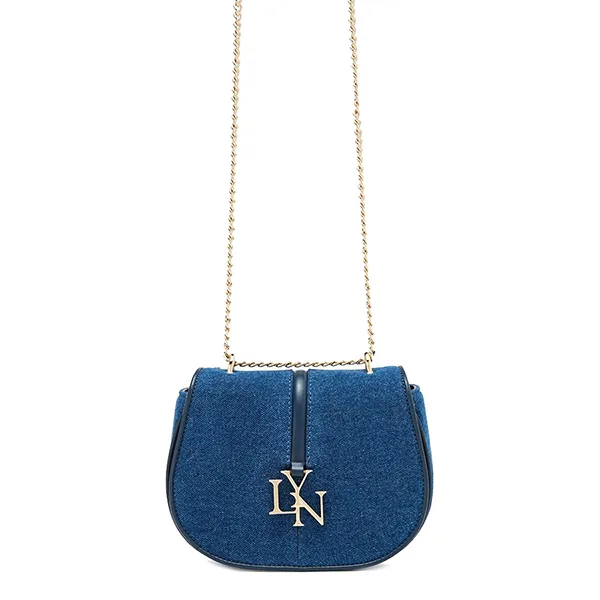 Túi Đeo Chéo Nữ Lyn Flendel Denim S Crossbody Bags LL24CBF213 Màu Xanh