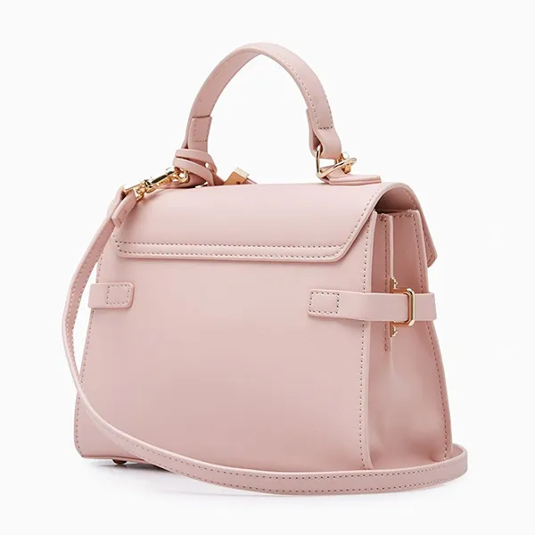 Túi Đeo Chéo Nữ Lyn Re-Edit Ray Fineness Flap S Crossbody Bags LL24CBS190 Màu Hồng