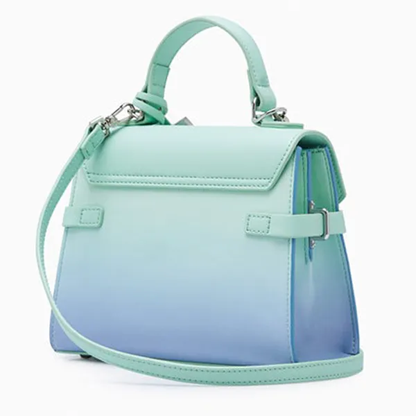 Túi Đeo Chéo Nữ Lyn Re-Edit Ray Fineness Flap S Crossbody Bags LL24CBS190 Màu Xanh Mint