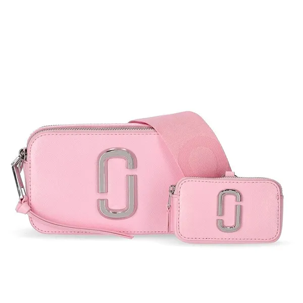Túi Đeo Chéo Nữ Marc Jacobs The Utility Snapshot Pink Crossbody Bag Màu Hồng