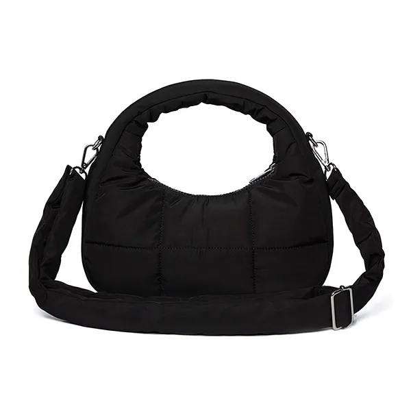 Túi Đeo Chéo Nữ WHOAU Padded Hobo Bag Black Màu Đen - Túi xách - Vua Hàng Hiệu