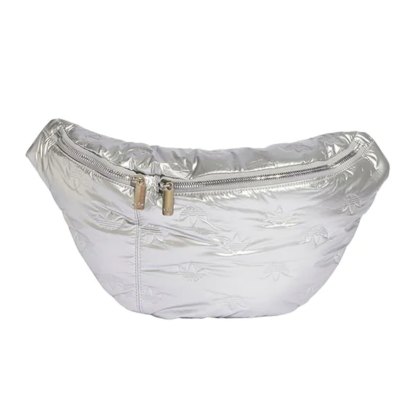 Túi Đeo Hông Nữ Adidas Puffy Satin Oversized Waist Bag IL5013 Màu Bạc - Túi xách - Vua Hàng Hiệu
