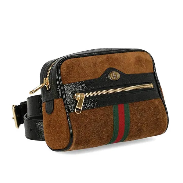 Túi Đeo Hông Gucci Belt Bag Ophidia Màu Nâu