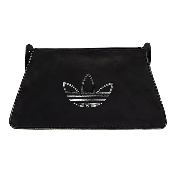 Túi Đeo Vai Nữ Adidas Rhinestones Fake Suede Shoulder Bag Black IT7375 Màu Đen - Túi xách - Vua Hàng Hiệu