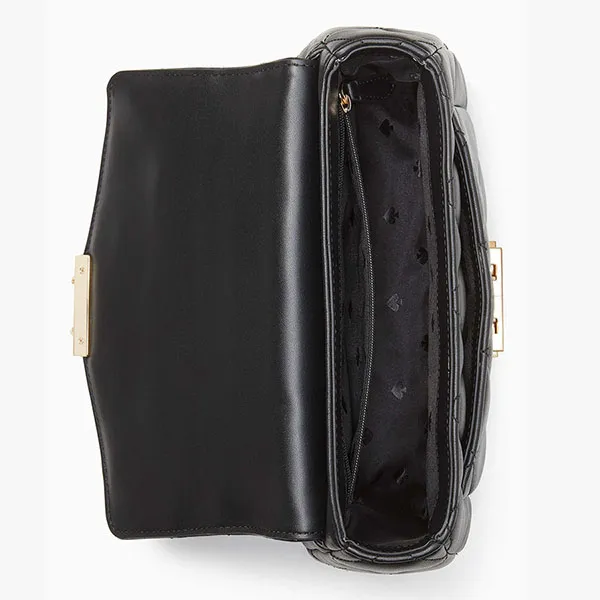 Túi Đeo Vai Nữ Kate Spade Carey Small Flap Shoulder Bag KA767 Màu Đen