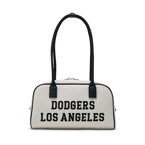 Túi Đeo Vai MLB Jacquard Varsity LA Dodgers 3ABQL014N-07CRM Màu Kem