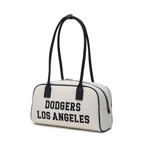 Túi Đeo Vai MLB Jacquard Varsity LA Dodgers 3ABQL014N-07CRM Màu Kem