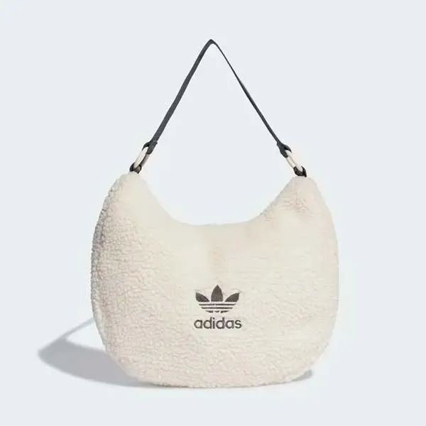 Túi Đeo Vai Nữ Adidas Fleece Shoulder Bag Foam Bag Wonder White II3399 Màu Trắng