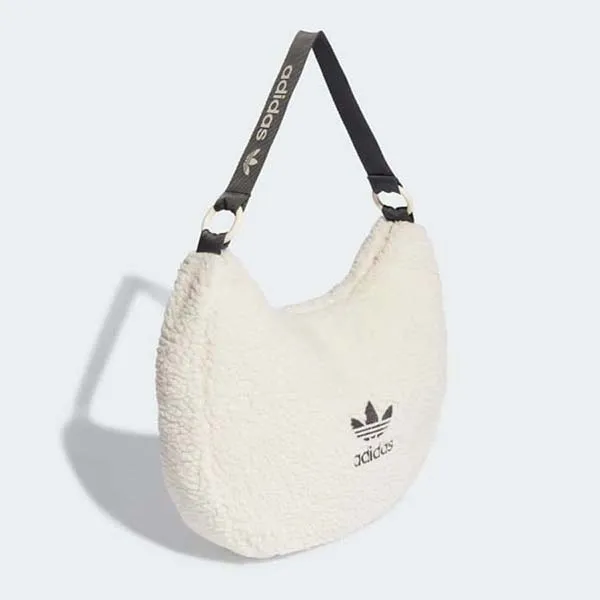 Túi Đeo Vai Nữ Adidas Fleece Shoulder Bag Foam Bag Wonder White II3399 Màu Trắng