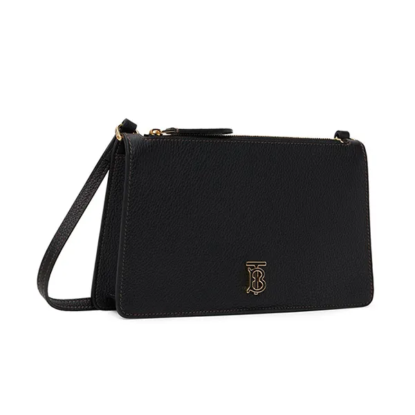 Túi Đeo Vai Nữ Burberry Mini TB Shoulder Bag Black Màu Đen