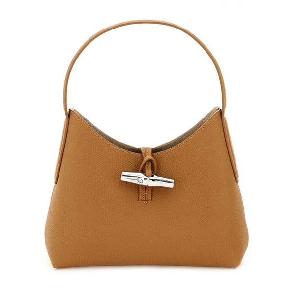 Túi Đeo Vai Nữ Longchamp Roseau Shoulder Bag 10152 HPN 016 Màu Nâu Bò - Túi xách - Vua Hàng Hiệu