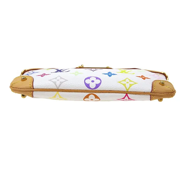 Túi Đeo Vai Nữ Louis Vuitton LV Multicolor Pochette Milla MM M60096 Màu Trắng Nâu