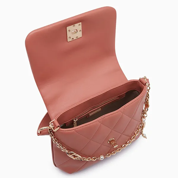 Túi Đeo Vai Nữ Lyn Arisa Shoulder Bags LL24CBS013 Màu Hồng Cam