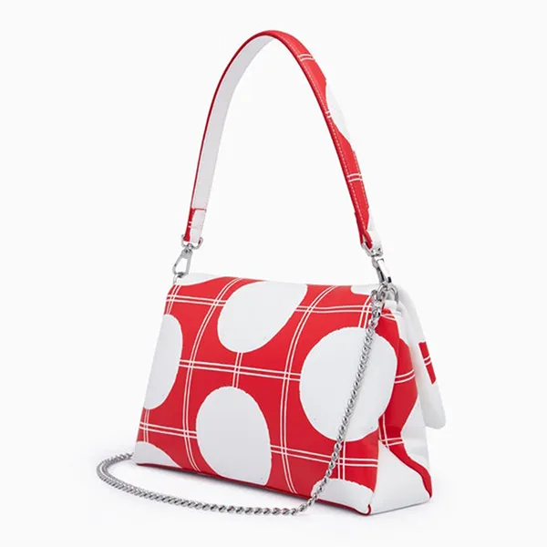 Túi Đeo Vai Nữ Lyn Cookies Shoulder Bags LL24CBF047 Màu Đỏ