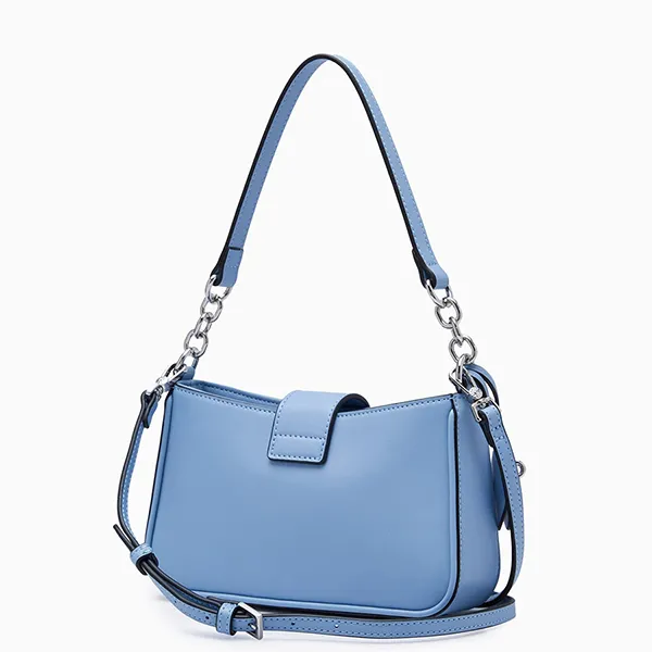 Túi Đeo Vai Nữ Lyn Re-Edit Ray Atella Shoulder Bags LL24CBS191 Màu Xanh Blue - Túi xách - Vua Hàng Hiệu