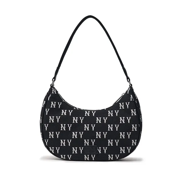Túi Đeo Vai Nữ MLB Hobo Monogram New York Yankees 3ABQS014N-50BKS Màu Đen