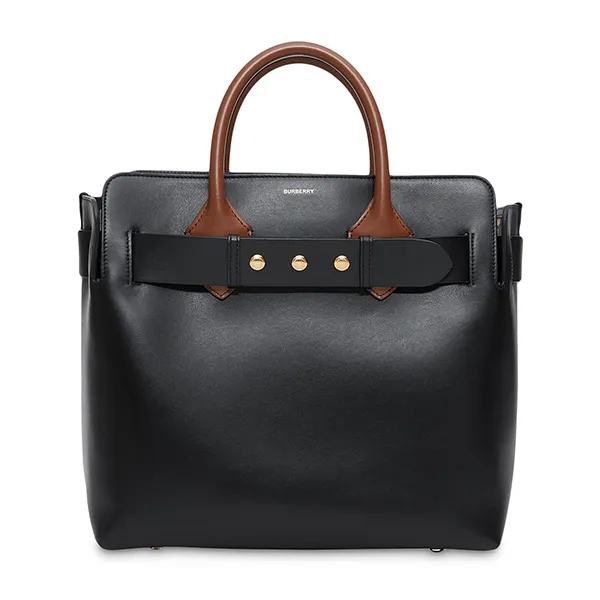 Túi Tote Buberry Small Leather Triple Stud Belt Bag Màu Đen