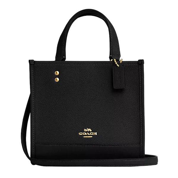 Túi Tote Nữ Coach Dempsey Tote 22 CO971 Màu Đen - Túi xách - Vua Hàng Hiệu