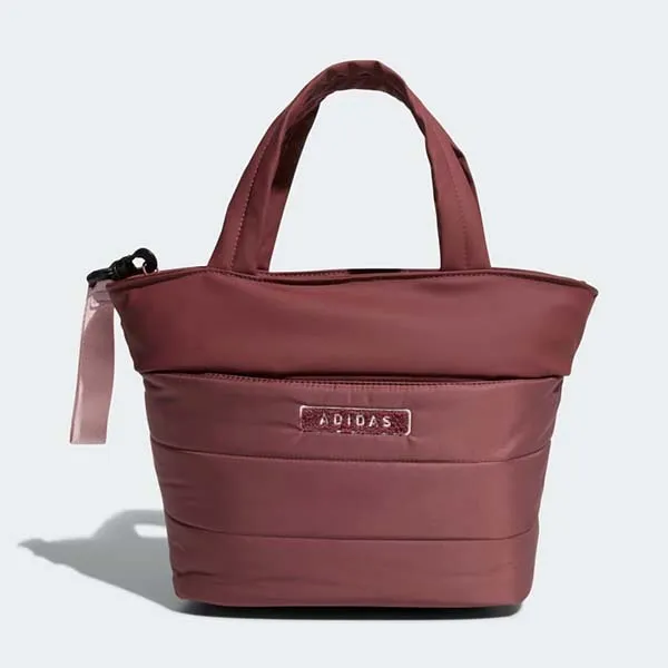 Túi Tote Nữ Adidas Padded Round Bag HG5626 Màu Đỏ Tía