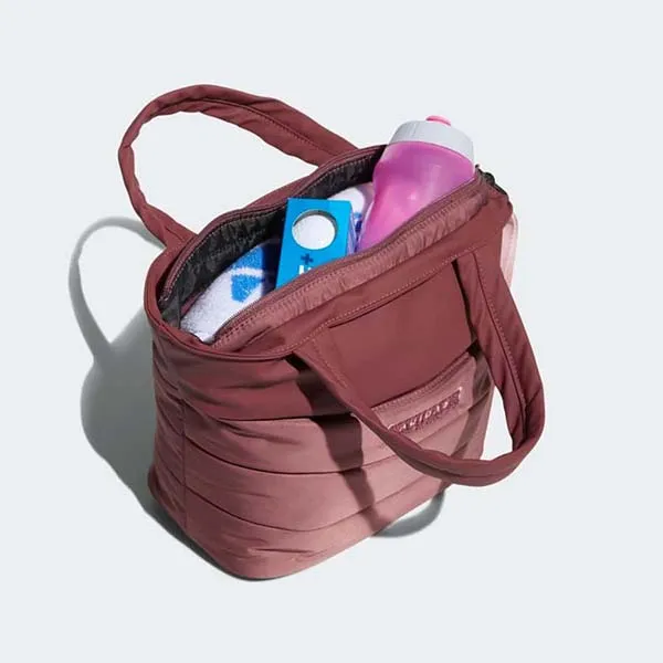 Túi Tote Nữ Adidas Padded Round Bag HG5626 Màu Đỏ Tía
