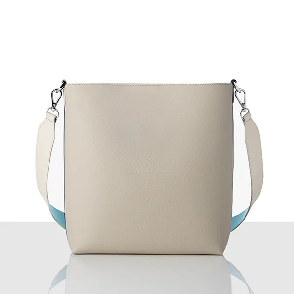 Túi Tote Nữ Find Kapoor Lekoo Bag 24 Basic Line Set FBLB24NVC99S03 Màu Xanh Navy/Trắng