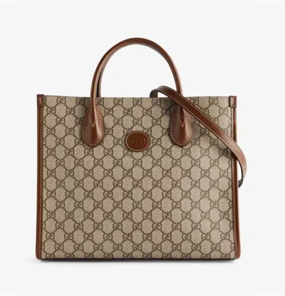 Túi Tote Nữ Gucci GG Bag Small Bag Màu Be Nâu - Túi xách - Vua Hàng Hiệu