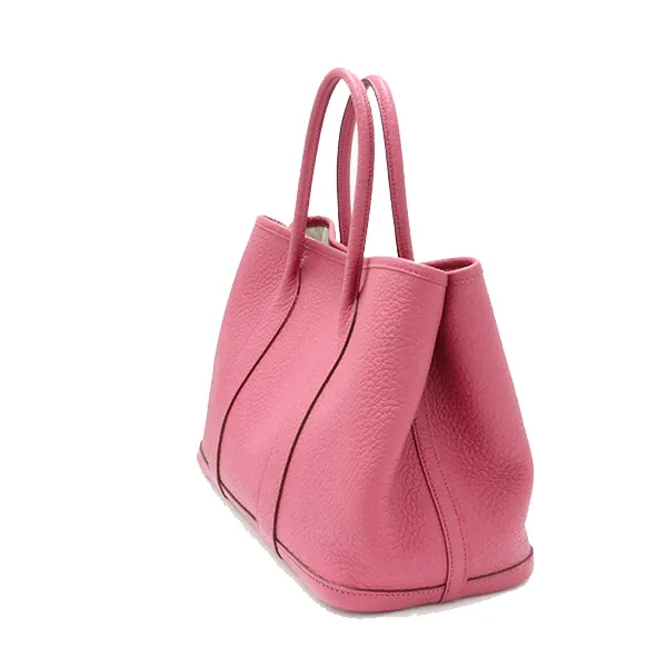 Túi Tote Nữ Hermès Garden Party TPM Hand Shoulder Bag Màu Hồng