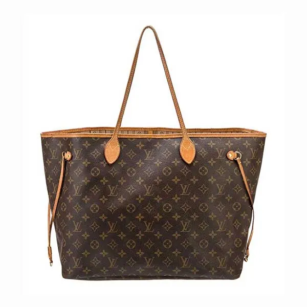 Túi Tote Nữ Louis Vuitton LV Monogram Neverfull GM Màu Nâu Đen - Túi xách - Vua Hàng Hiệu