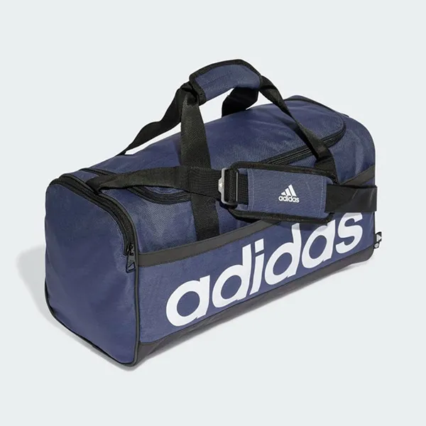 Túi Trống Adidas Duffel Linear Essentials HR5349 Màu Xanh Navy - Túi xách - Vua Hàng Hiệu