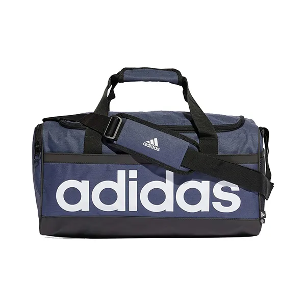Túi Trống Adidas Duffel Linear Essentials HR5349 Màu Xanh Navy - Túi xách - Vua Hàng Hiệu